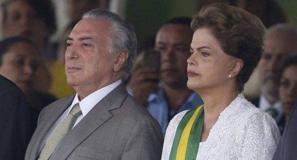 Temer califica destitución de Dilma Rousseff como 'golpe de Estado' - Dilma-Rousseff-Michel-Temer