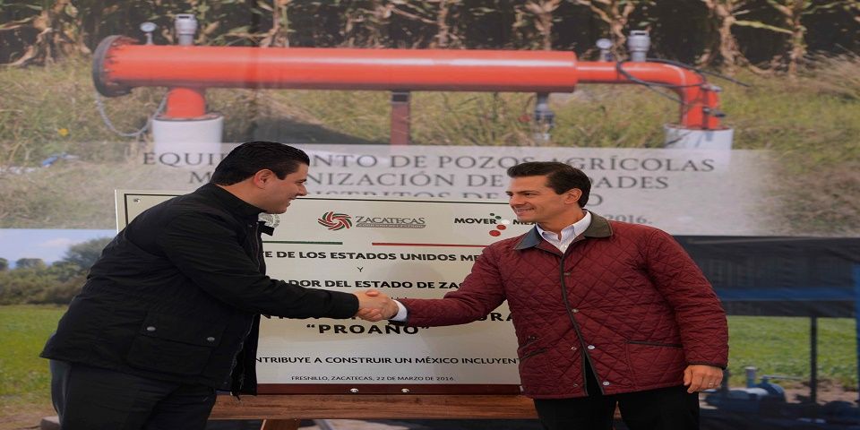 EPN entrega planta potabilizadora de agua en Zacatecas