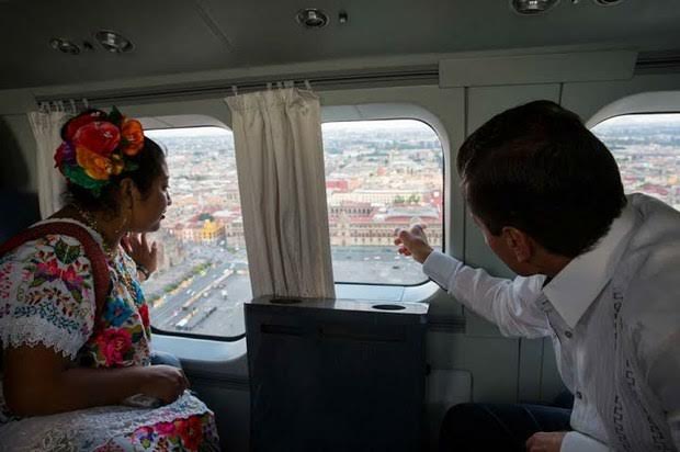 Joven maya se sorprende por invitación de EPN a Los Pinos - Fatima-EPN-internet