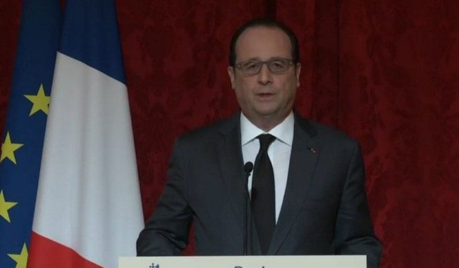 Pánico en Bruselas. Ataques terroristas dejan al menos 34 muertos - Francois-Hollande-Francia