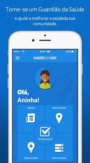 Lanzan app en Brasil para detectar Zika durante Juegos Olímpicos - Guardianes-de-la-Salud-BRasil-Zika-iTunes