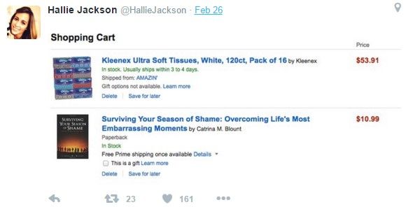 Video: reportera protagoniza momento embarazoso en vivo - Hallie-Jackson-reaccion-tuit7