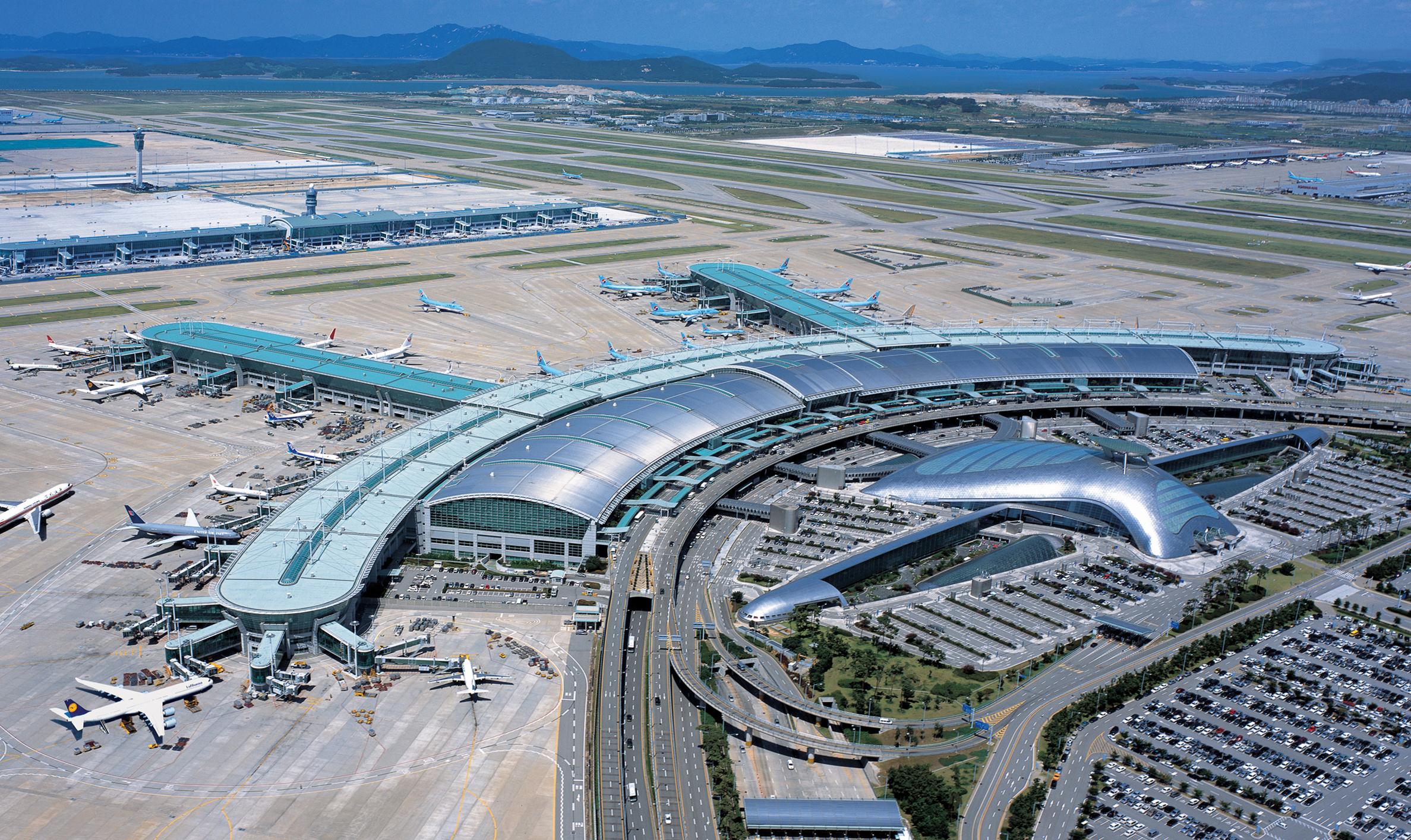 Los diez mejores aeropuertos del mundo - Incheon-aeropuerto