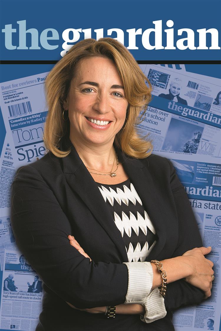 La crisis de los periódicos alcanza a The Guardian - Katharine-Viner-Guardian