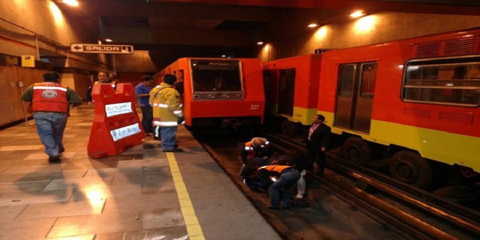 Incidente en Metro Patriotismo. Muere una persona