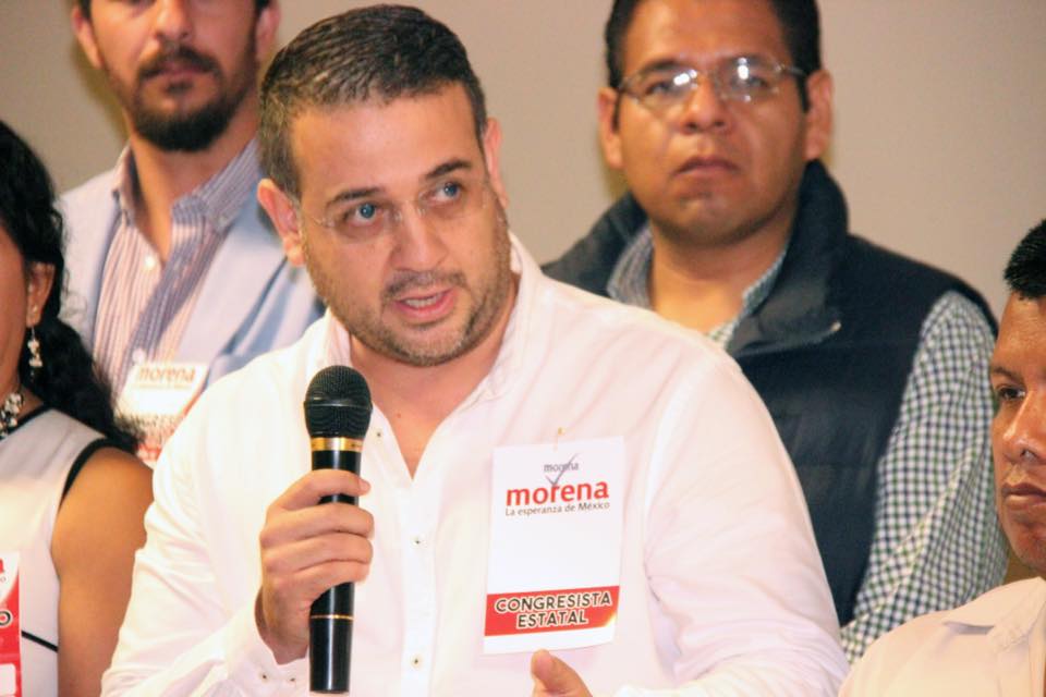Roban equipo y documentos de Morena en Cuernavaca - Miguel-Enrique-Lucia-Espejo-Morena-Morelos