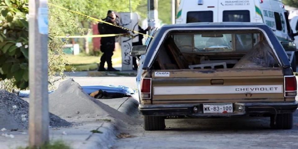Asesinan a hombre frente a sus hijos en Nuevo León