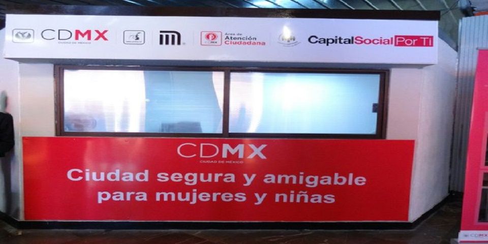 Inauguran módulos para denunciar acoso en Sistema de Transporte Metro