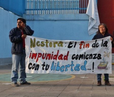 Sale Nestora Salgado del penal de Tepepan - Nestora-Salgado-Internet2