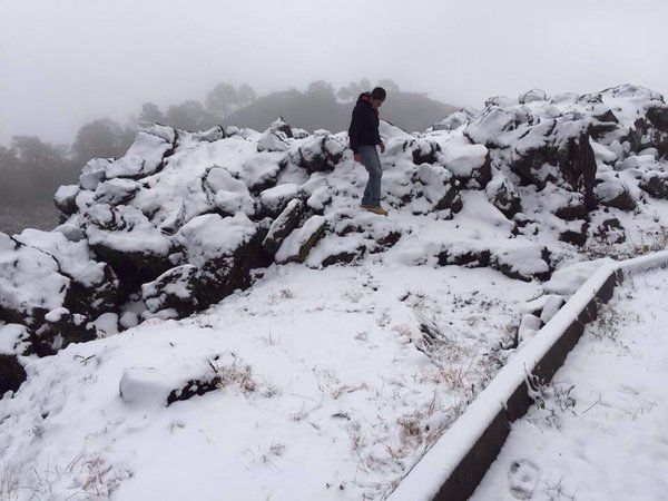 Mal tiempo dejó cinco muertos y 35 heridos - Nevadas-Volcán-Ceboruco-Jala-Nayarit