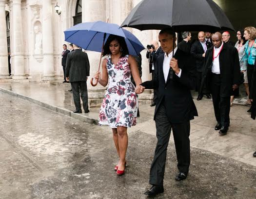 Vestido de Michelle Obama se agota en horas - Obama-La-Habana-internet