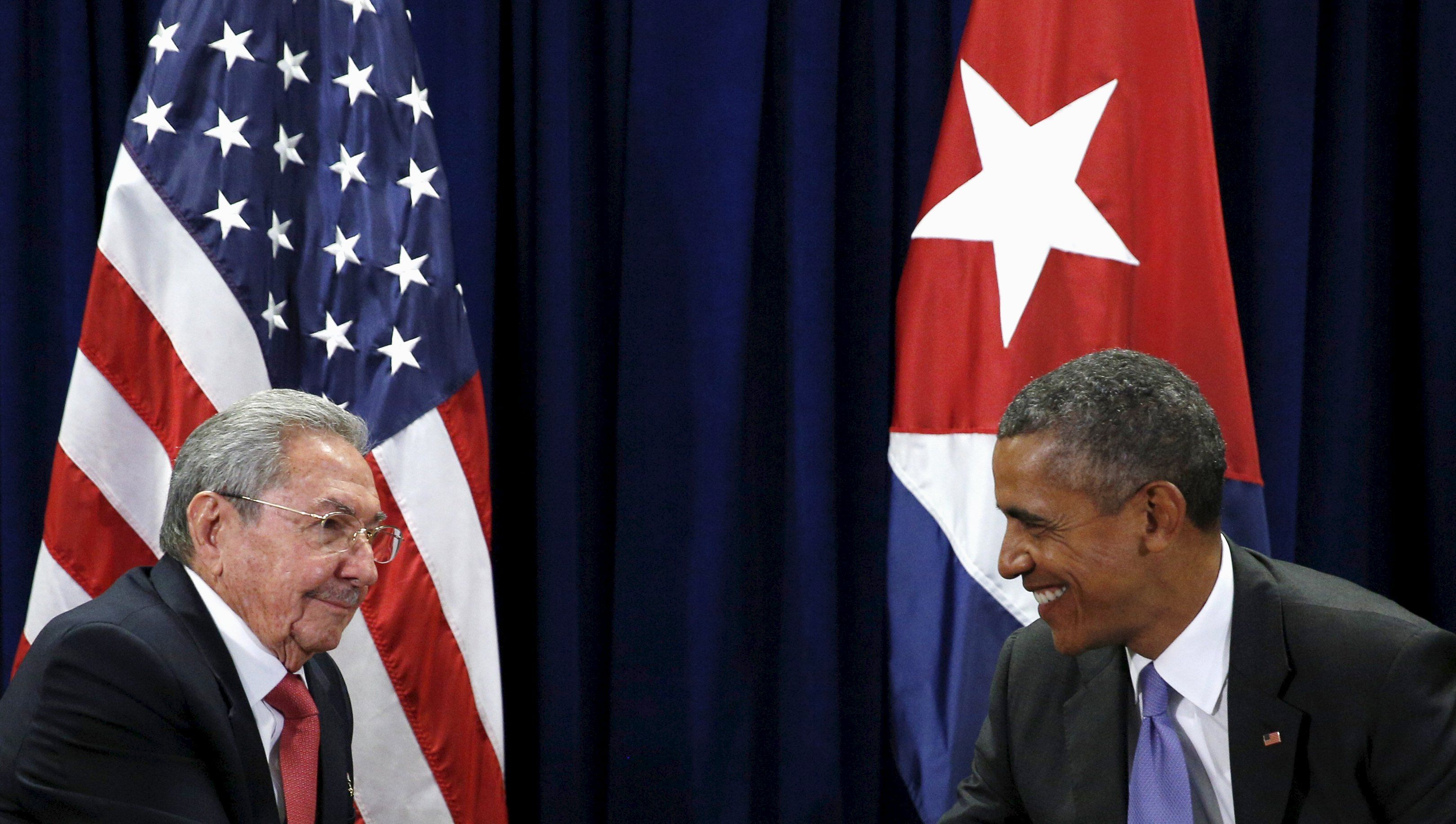 Obama visitará disidentes y empresarios en visita a Cuba - Obama-Raúl-Castro