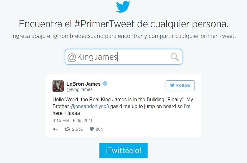 ¿Cuál fue el primer tuit de algunos famosos? - Primer-Tuit-LeBron-James-Twitter