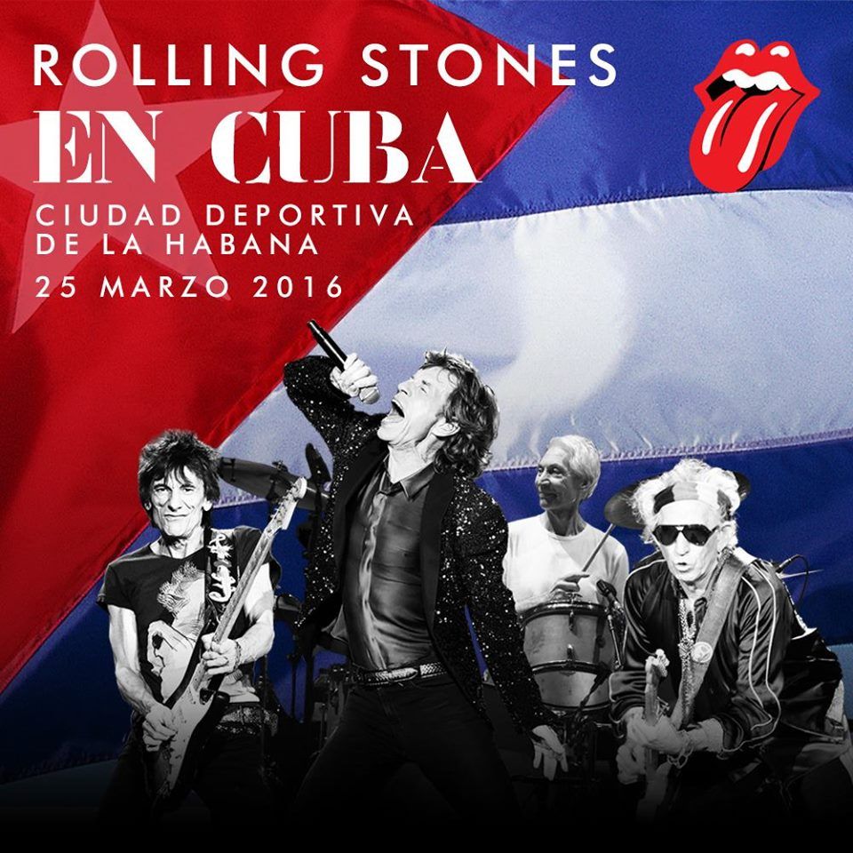 The Rolling Stones tocarán en Cuba este 25 de marzo - RS-1