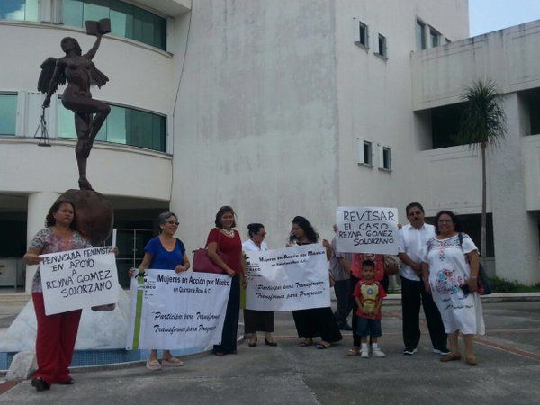 Por actuar en defensa propia, condenan a mujer a 25 años de cárcel - Reyna-Gómez-4