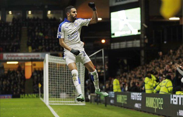 Leicester mantiene vivo el sueño - Riyad-Mahrez