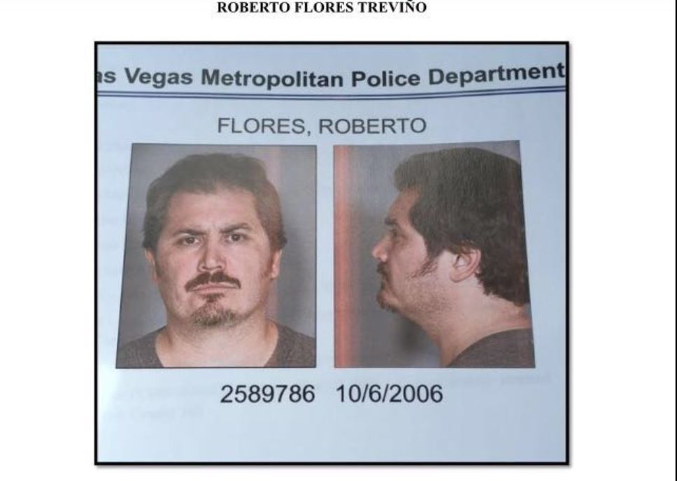 Procurador de Nuevo León estuvo detenido y bajo proceso en Las Vegas acusado de emitir cheques sin fondos - Roberto-Flores-Treviño-Ficha-2006