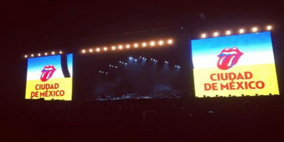 The Rolling Stones tocan en México tras diez años de ausencia