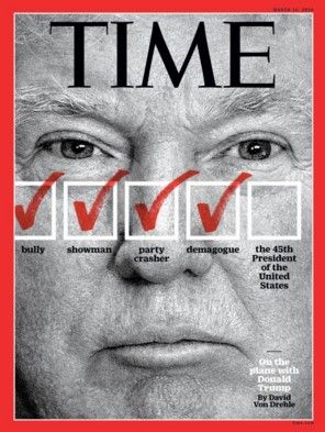 Donald Trump, la nueva portada de Time - Time-Trump