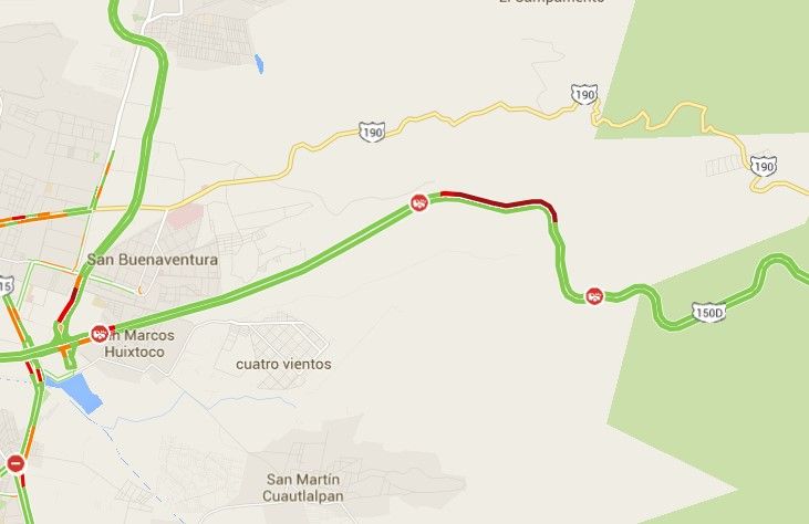 Un muerto por caída de autobús a un barranco - Trafico-volcadura-cdmx-puebla