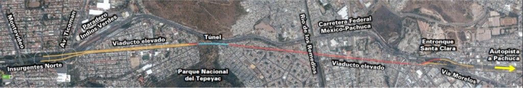 Posponen construcción de viaducto elevado La Raza-Santa Clara - VIaducto-La-Raza-Indios-Verdes-Santa-Clara-2-1024x173