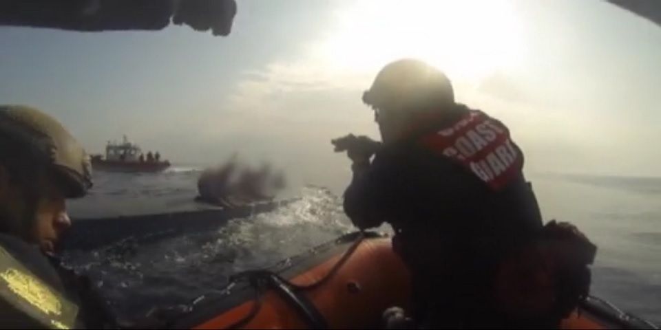 Video: la captura de submarino con seis toneladas de cocaína