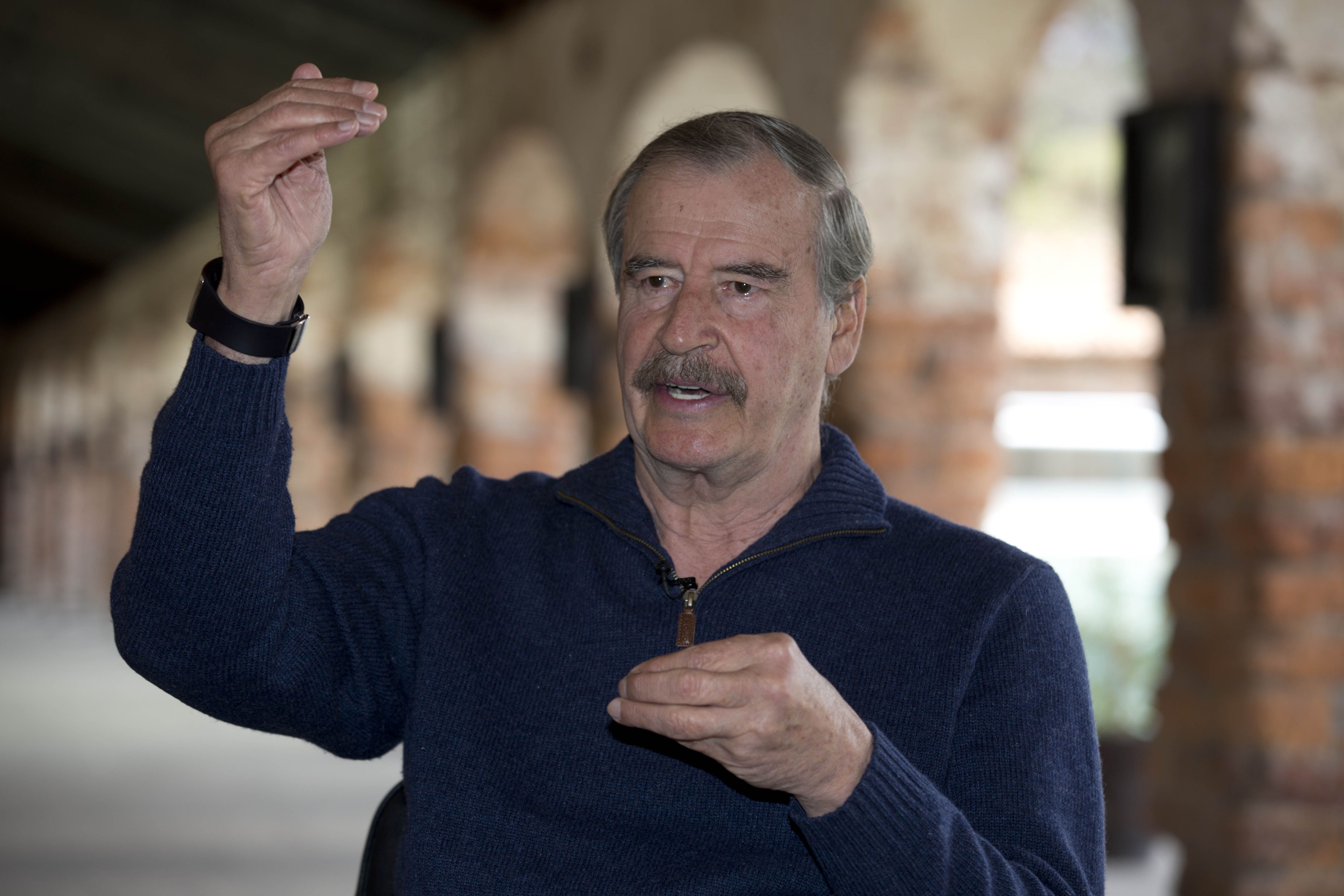 Trump podría llevar a guerra comercial: Vicente Fox - Vicente-Fox