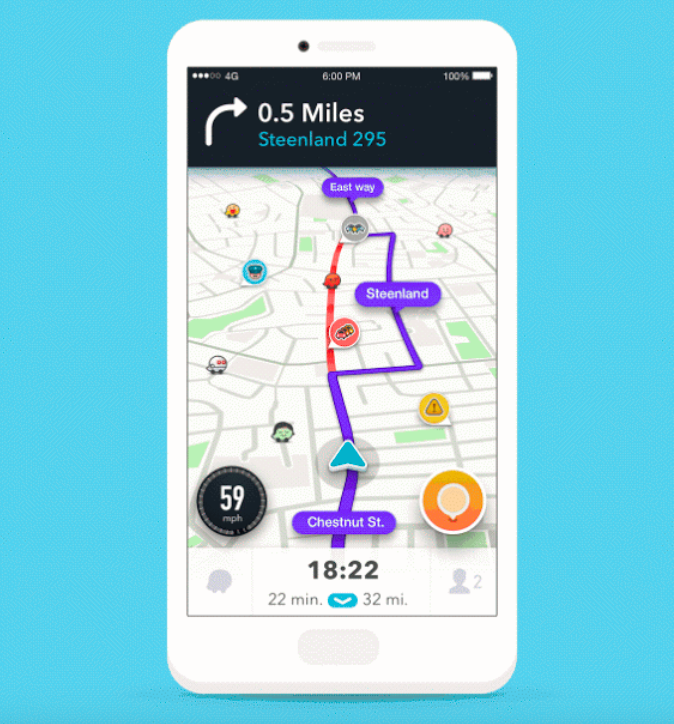 Waze alerta a los conductores si rebasan los límites de velocidad - Waze