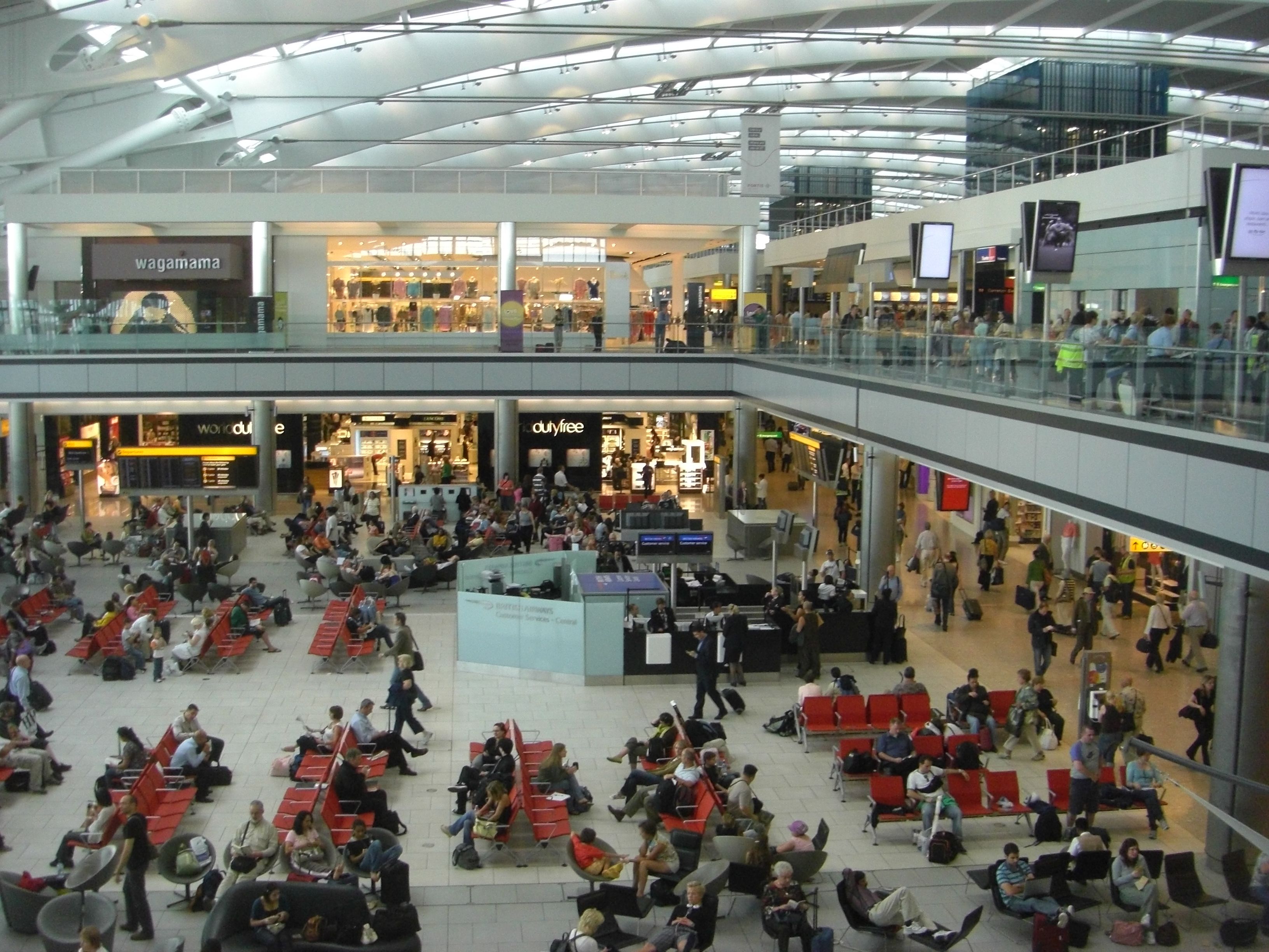 Los diez mejores aeropuertos del mundo - aeropuerto-Heathrow