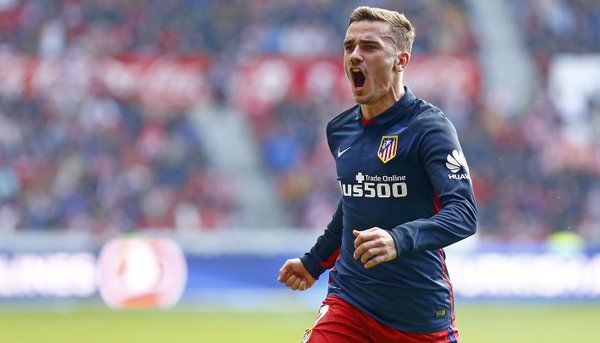 Sporting sorprende y derrota al Atlético de Madrid - antoine-griezmann