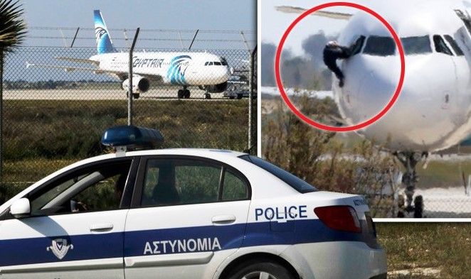 Detienen a secuestrador de avión de EgyptAir - avión-Egyptian-Air-Daily-Express