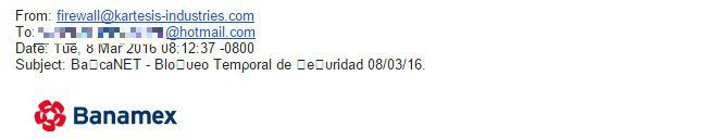 Usuarios reportan correos fraudulentos a nombre de Banamex - banamex-2-post