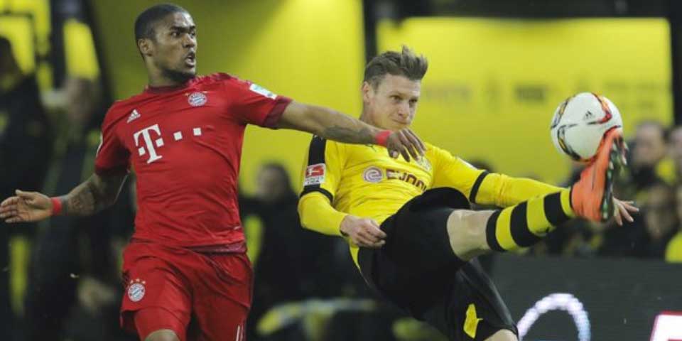 Entretenido empate sin goles entre Dortmund y Bayern