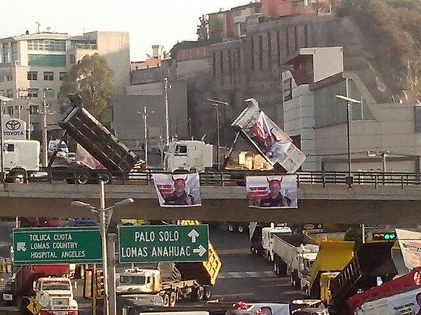 Termina bloqueo en Interlomas - bloqueos-interlomas-8