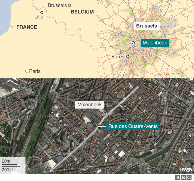 Detienen al principal sospechoso de los ataques terroristas en París - bruselas