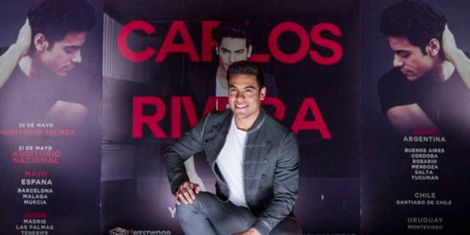 Anuncia Carlos Rivera conciertos en España