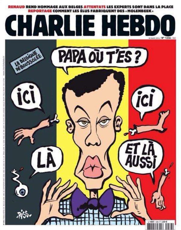 Charlie Hebdo en el ojo del huracán. Se burla de atentados en Bruselas - charlie-hebdo-bruselas