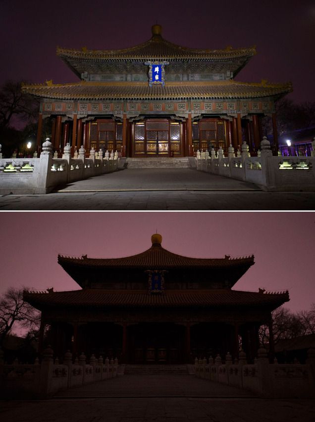 Edificios emblemáticos “apagan la luz" en La Hora del Planeta - china2