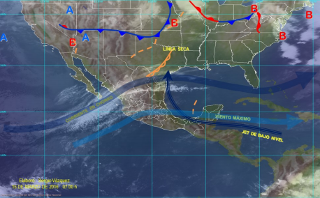 Pronostican calor de hasta 40 grados en 12 entidades - clima-15-marzo