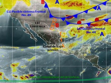 Prevén vientos fuertes y tormentas eléctricas en Nuevo León - clima-18mar-conagua
