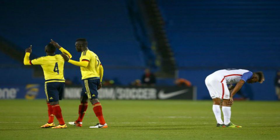 Colombia elimina a EE.UU. en el repechaje del futbol olímpico