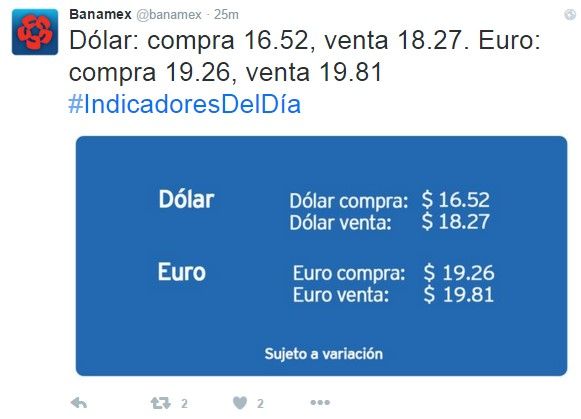 Dólar abre en 18.34 pesos a la baja - dolar-banamex-1marzo
