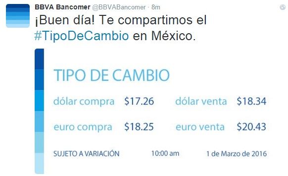 Dólar abre en 18.34 pesos a la baja - dolar-bancomer