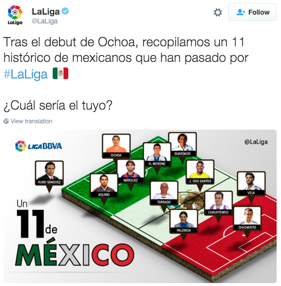 El polémico 'equipo ideal' de mexicanos en La Liga - equipo-ideal-mexicanos-la-liga