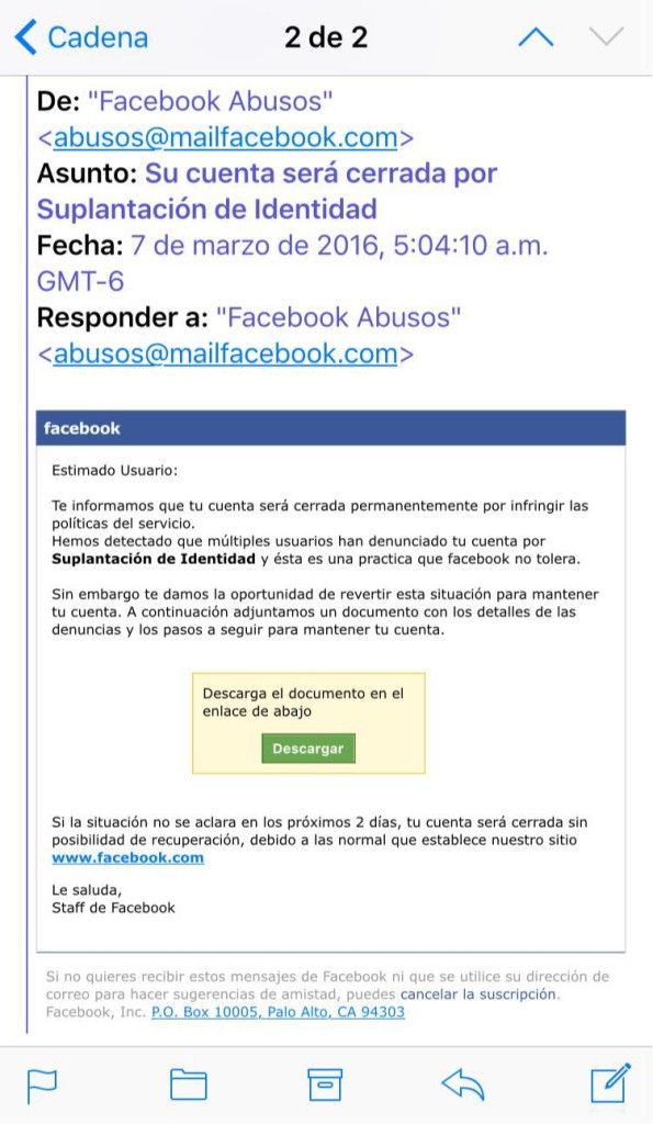 Alerta sobre nuevo fraude en redes sociales - face-595x1024