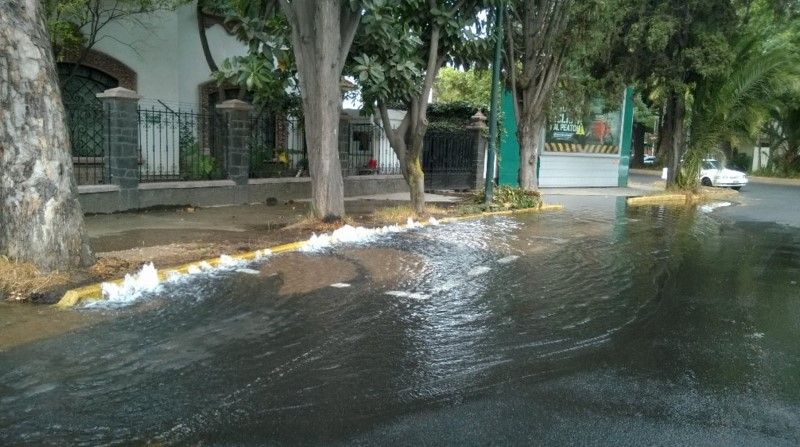 Se desperdician miles de litros de agua por fuga en la Anzures