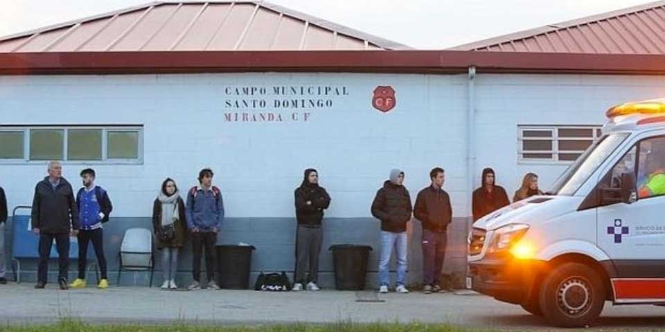 Muere jugador español durante un partido