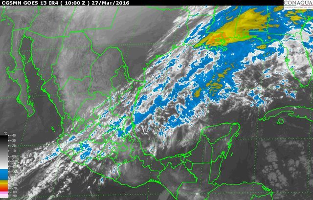 Prevén ambiente cálido en gran parte del país - ge_mexico_ir-1-1