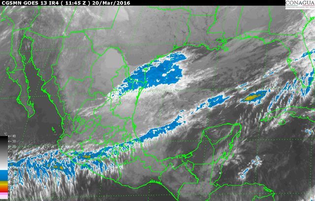 Frente frío 49 provocará tormentas eléctricas y granizadas - ge_mexico_ir-1