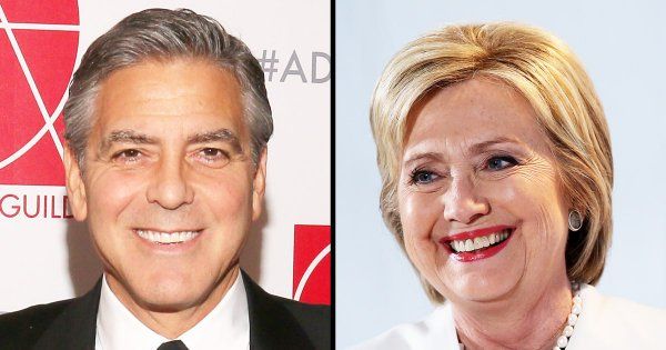 Sanders llama 'obsceno' al financiamiento de la campaña de Hillary Clinton - george-clooney-hillary-clinton